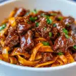 Slow Cooker Korean Beef Noodles Recipe