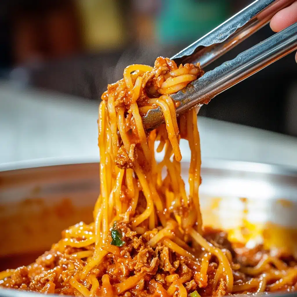 Memphis Barbecue Spaghetti Recipe - Recipe Image