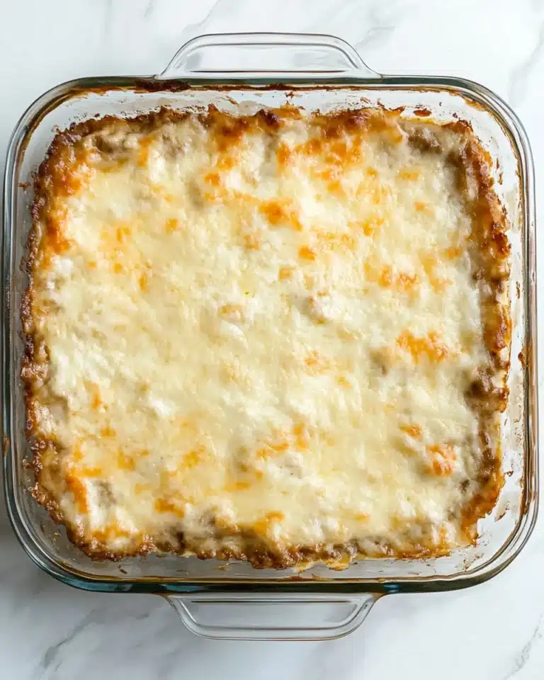 French Onion Orzo Bake Recipe