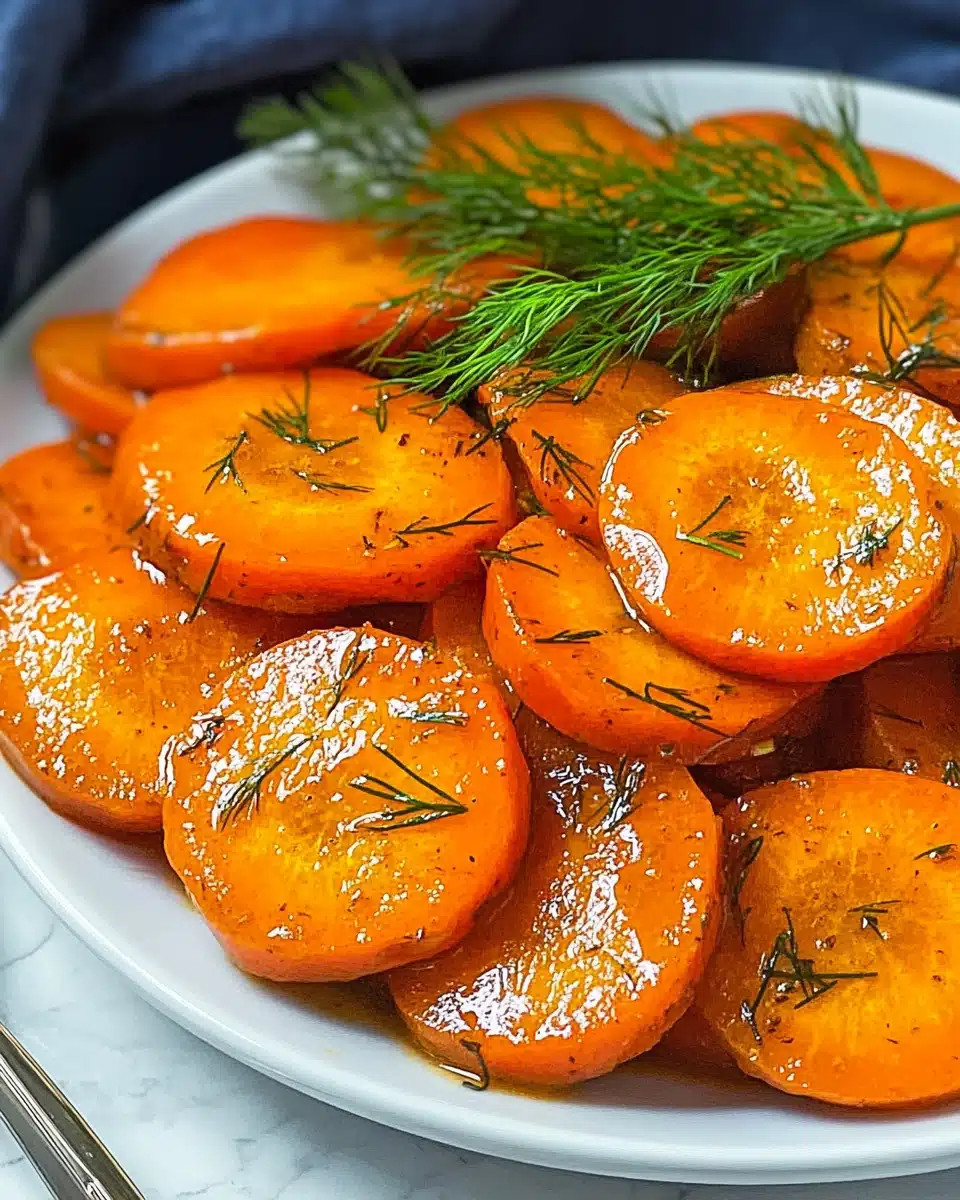 Dill Buttered Carrots Recipe