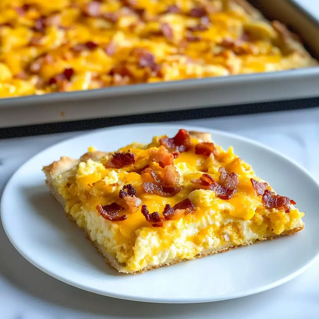 Sheet Pan Breakfast Pizza Recipe - Recipe Image