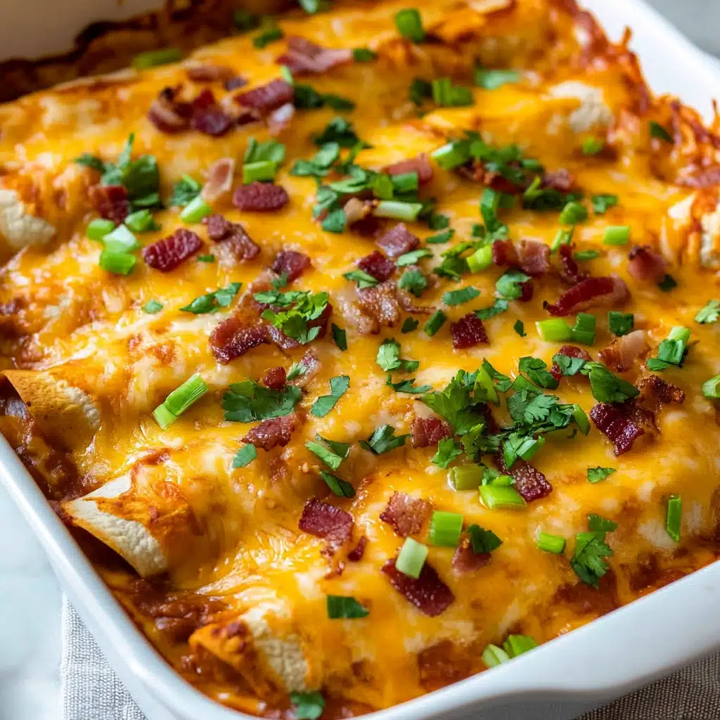 Make-Ahead Breakfast Enchiladas Recipe - Recipe Image