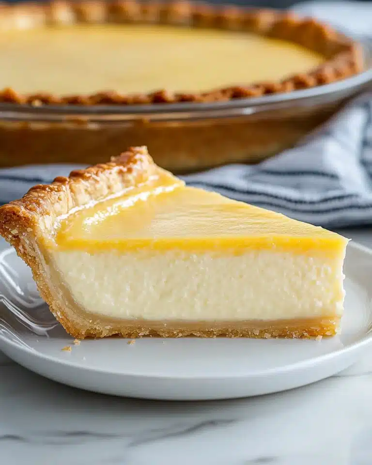 Italian Ricotta Pie Recipe