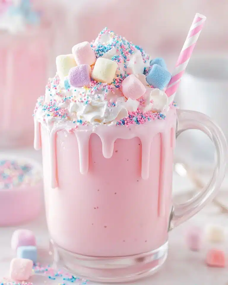 Unicorn Hot Chocolate Recipe