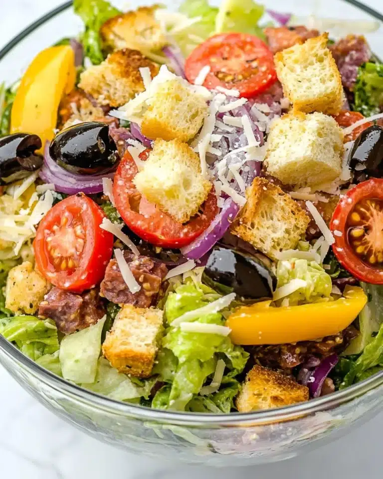 Copycat Olive Garden Salad Recipe