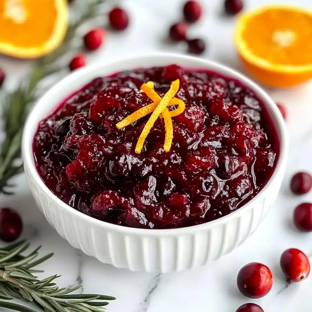 Cranberry Sauce Recipe - Recipe Image