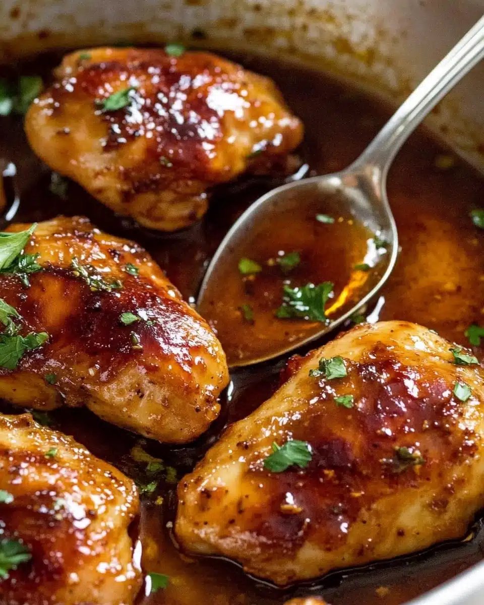 Honey Garlic Chicken Breast Recipe