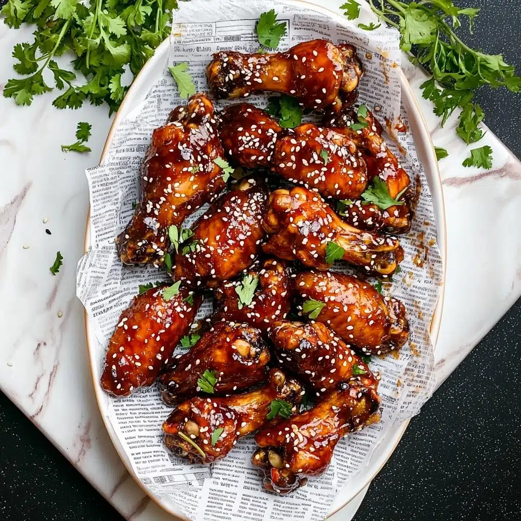 Sticky Gochujang Chicken Wings Recipe - Recipe Image