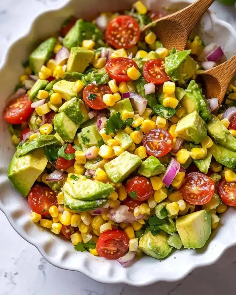 Avocado Corn Salad Recipe