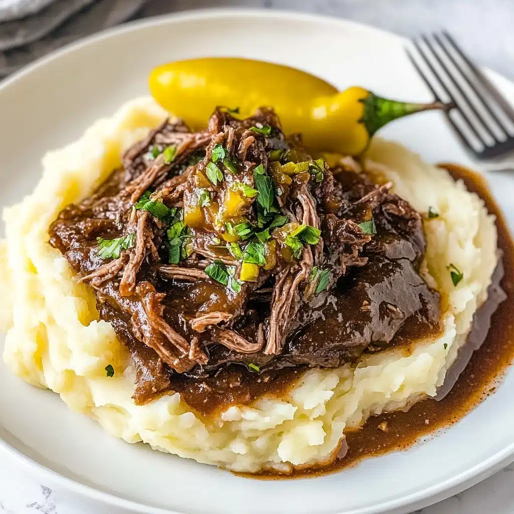 The Best Mississippi Pot Roast Recipe - Recipe Image