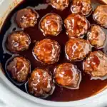 Slow Cooker Barbecue Meatballs Recipe