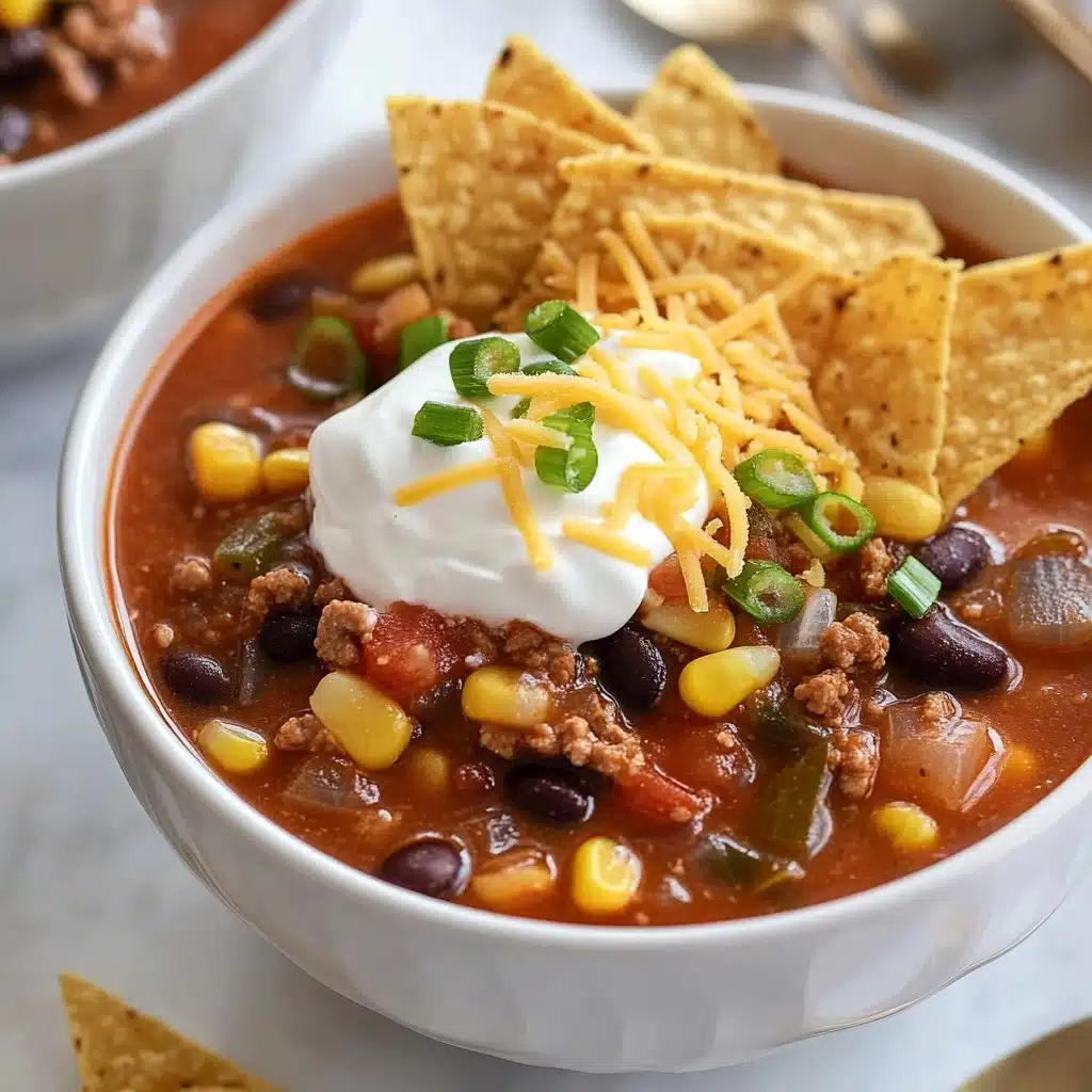 Crockpot Taco Soup Recipe - Recipe Image