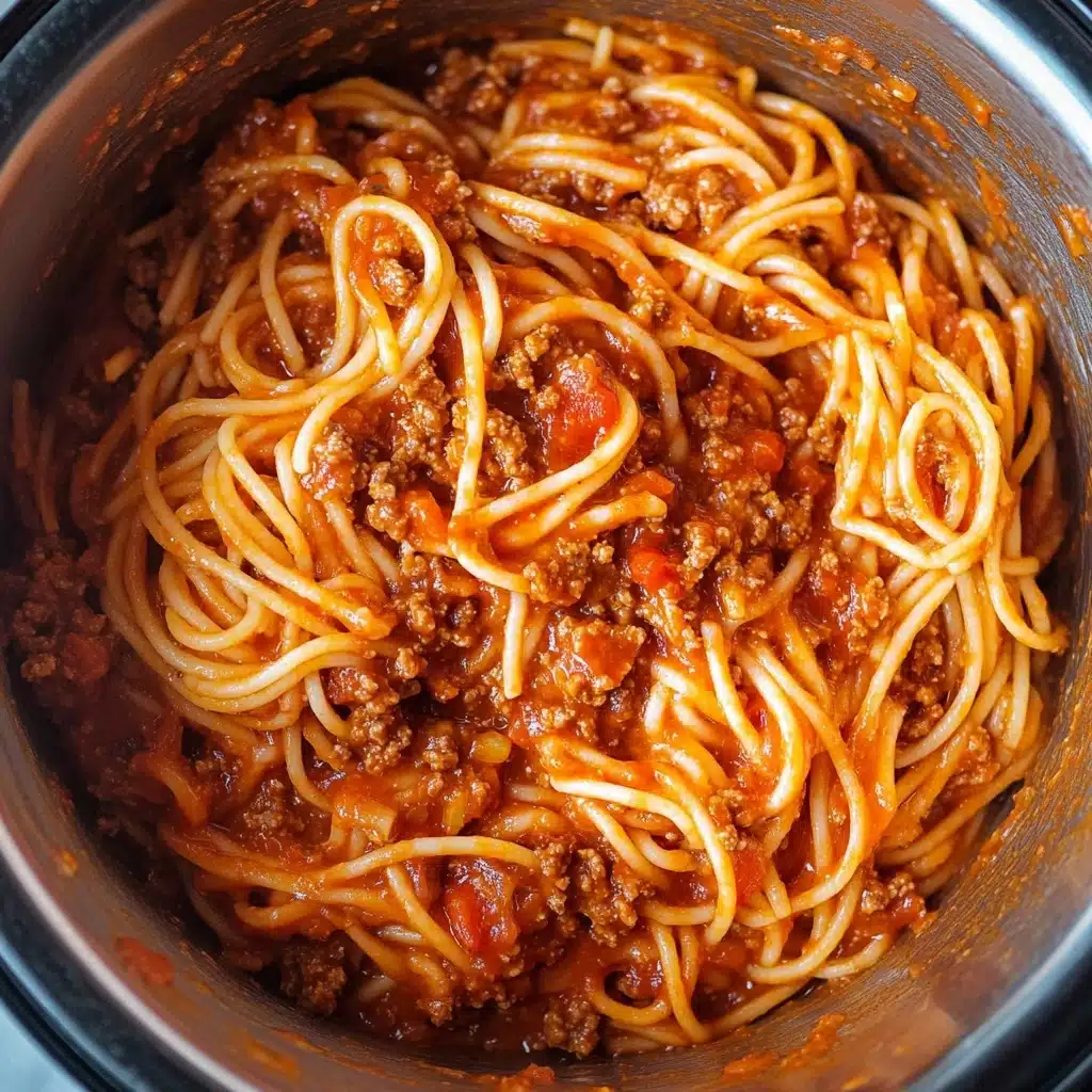 Instant Pot Spaghetti Recipe - Recipe Image