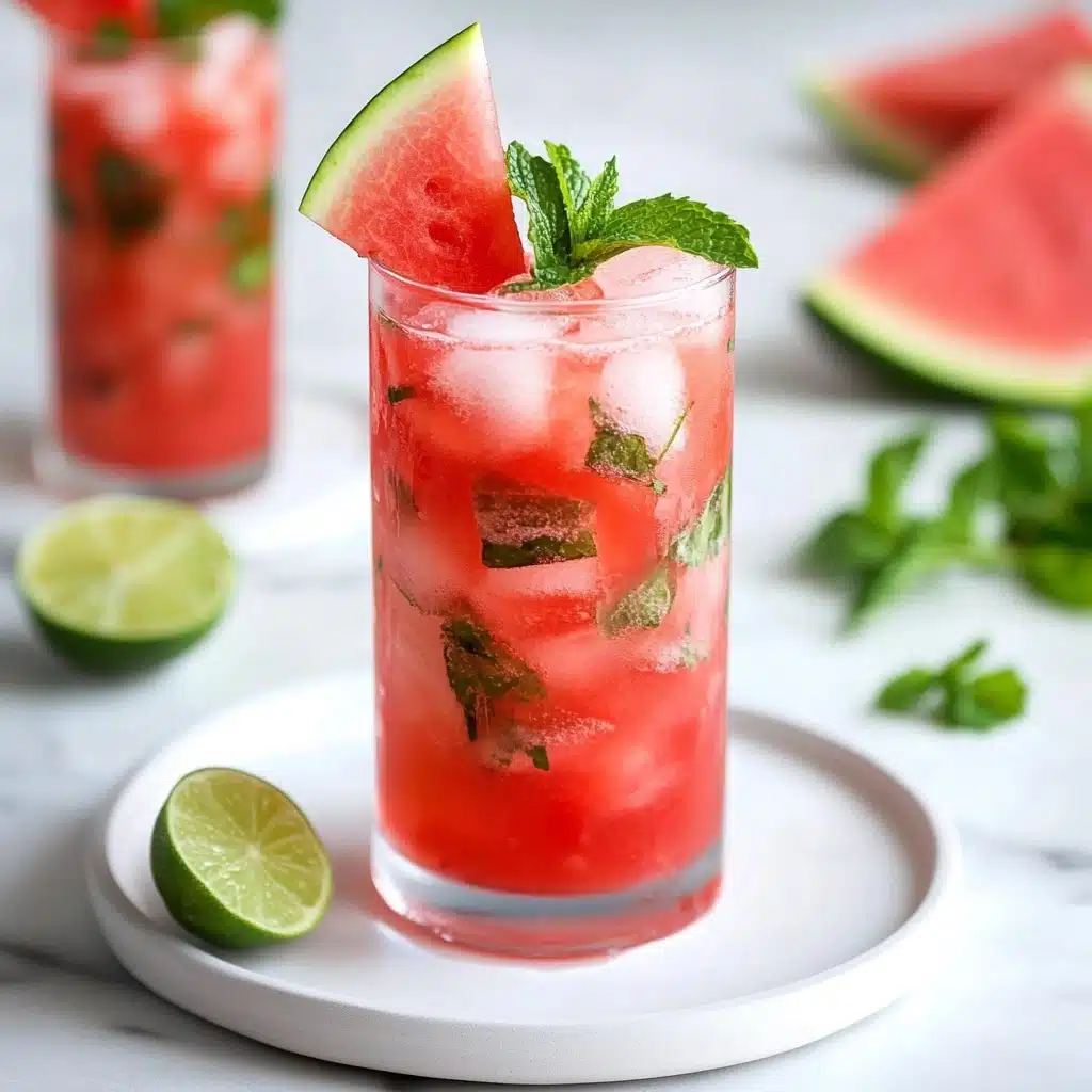 Watermelon Mojito Recipe - Recipe Image