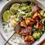 Spicy Chipotle Honey Salmon Bowls Recipe