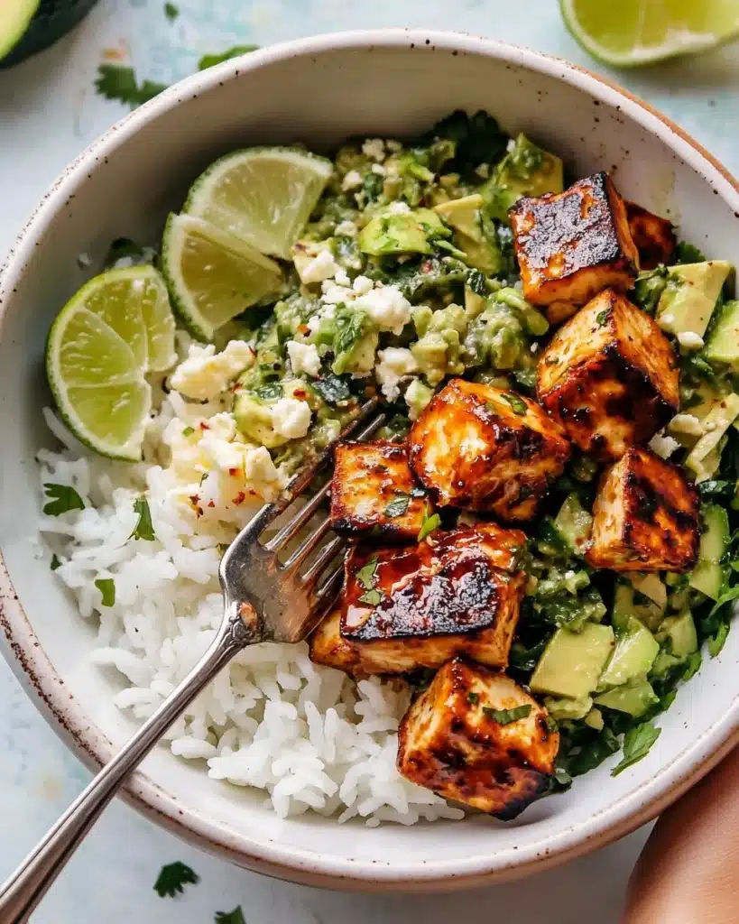 Spicy Chipotle Honey Salmon Bowls Recipe