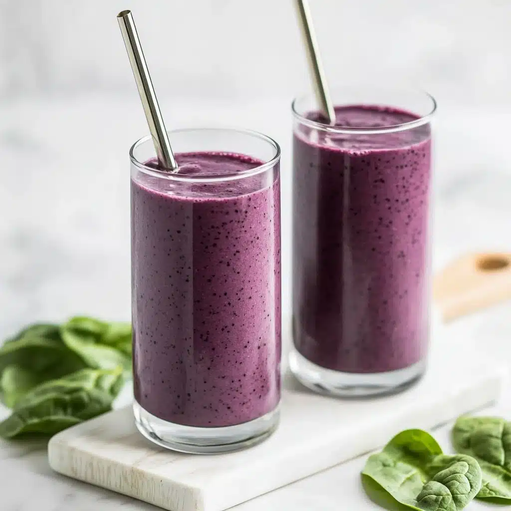 Berry Almond Butter Smoothies Recipe - Recipe Image