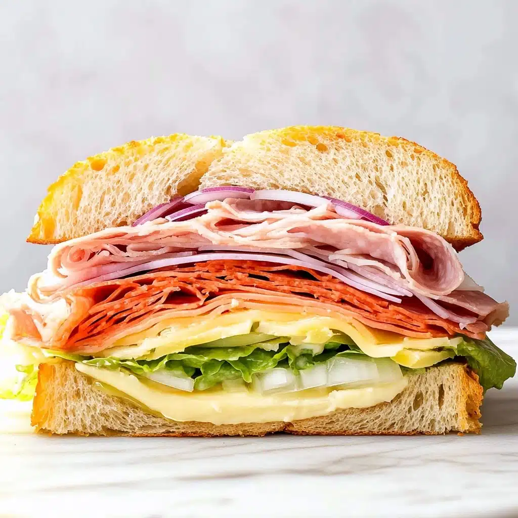 Italian Grinder Sandwich Recipe - Recipe Image
