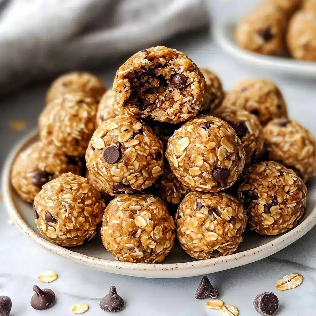 Oatmeal Peanut Butter Protein Balls Recipe - Recipe Image