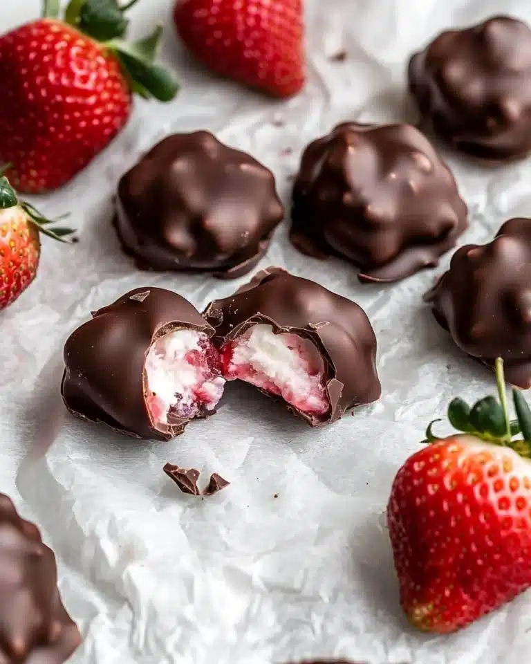 Chocolate Strawberry Yogurt Clusters Recipe