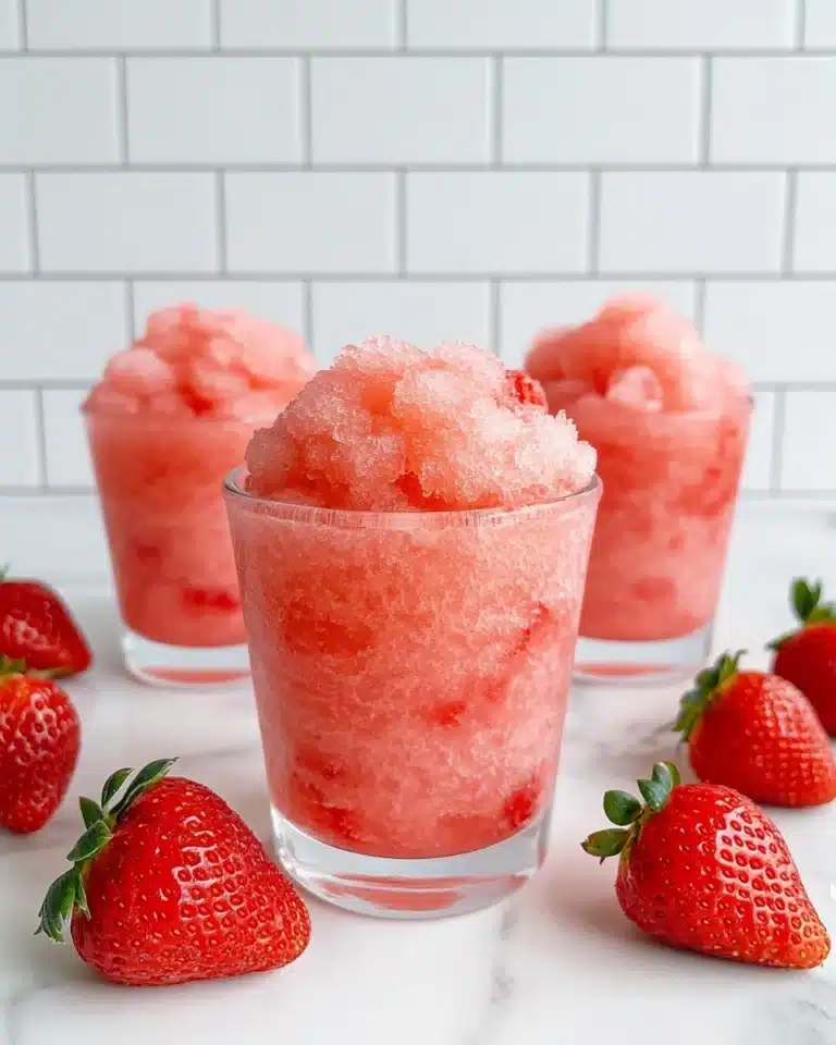 Strawberry Lemonade Slushie Recipe