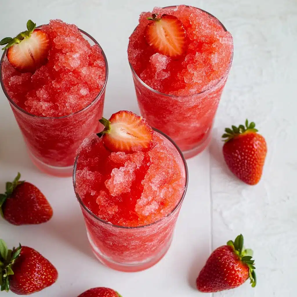 Strawberry Lemonade Slushie Recipe - Recipe Image