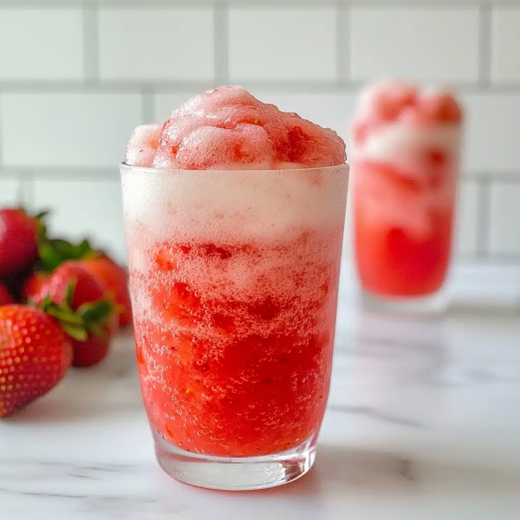 Strawberry Lemonade Slushie Recipe - Recipe Image