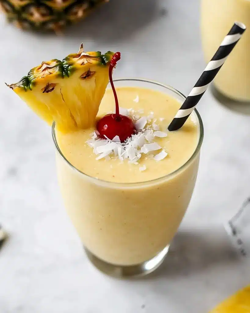 Piña Colada Milkshake Recipe