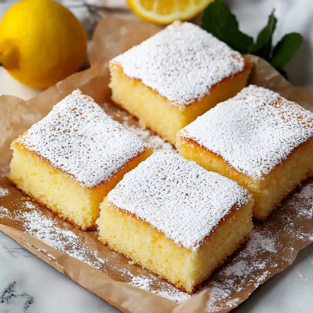 2 Ingredient Lemon Bars Recipe - Recipe Image