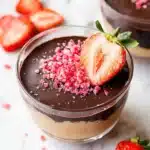 Chocolate Covered Strawberry Overnight Oats Recipe