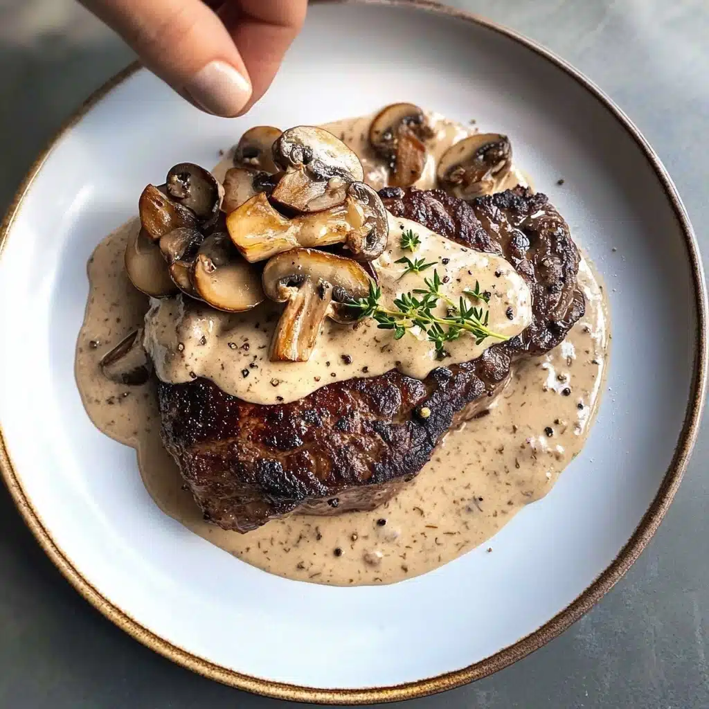 Mushroom Sauce for Steak Recipe - Recipe Image
