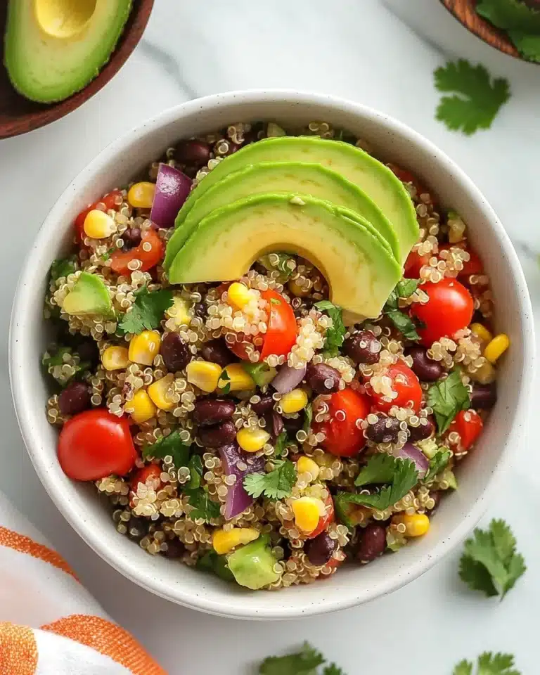 Quinoa Black Bean Salad Recipe