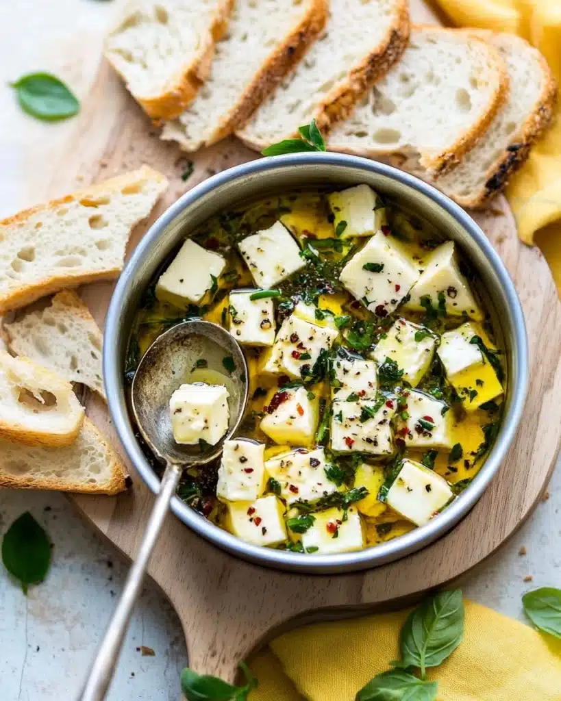 Marinated Feta Recipe