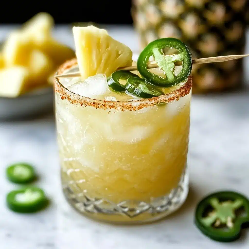 Pineapple Jalapeno Margarita Recipe - Recipe Image