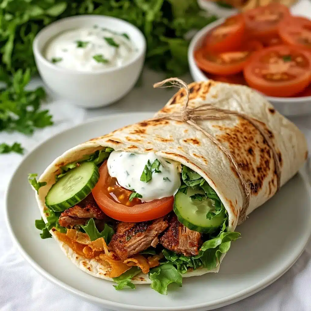 Chicken Shawarma Wraps Recipe - Recipe Image