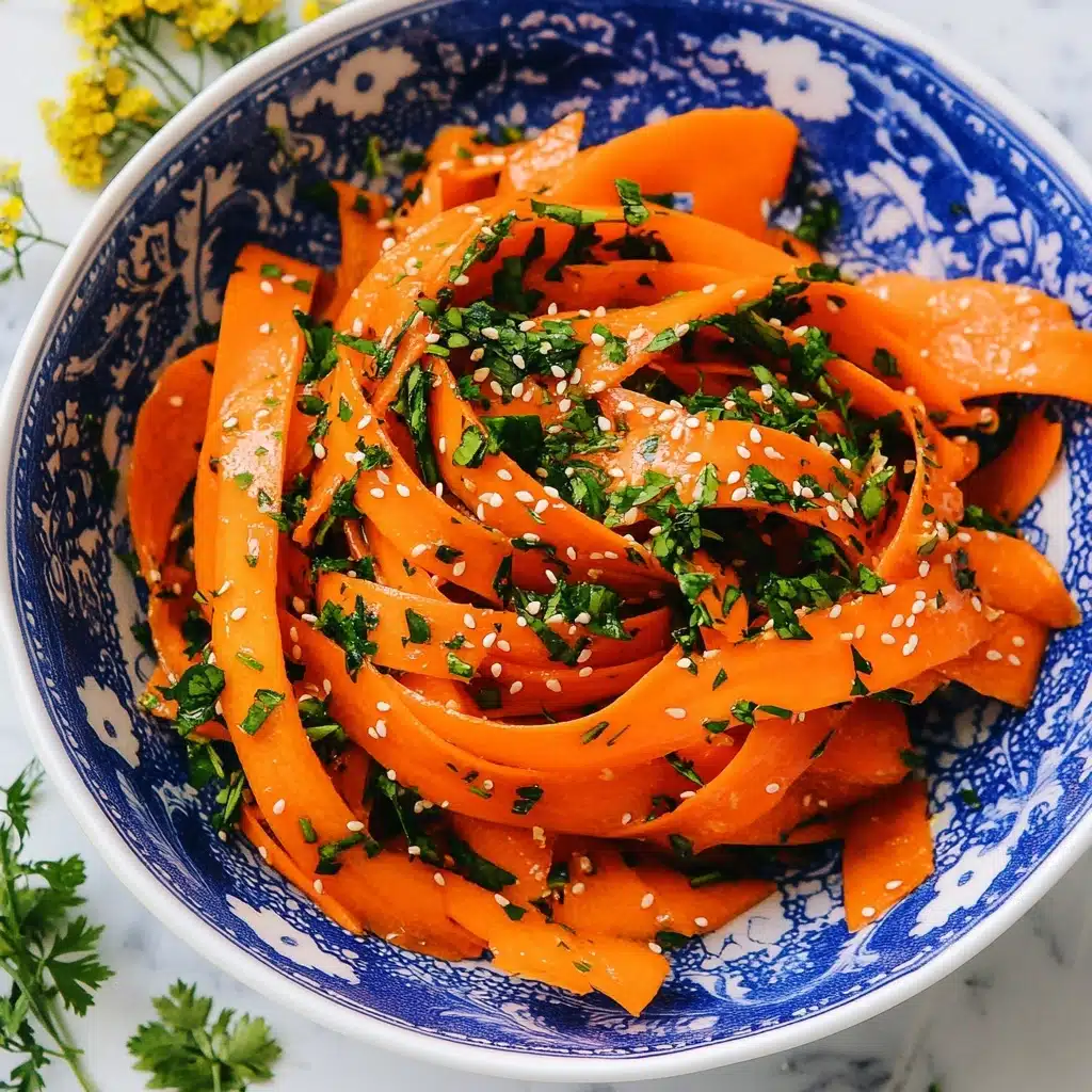 Carrot Ribbon Salad Recipe - Recipe Image