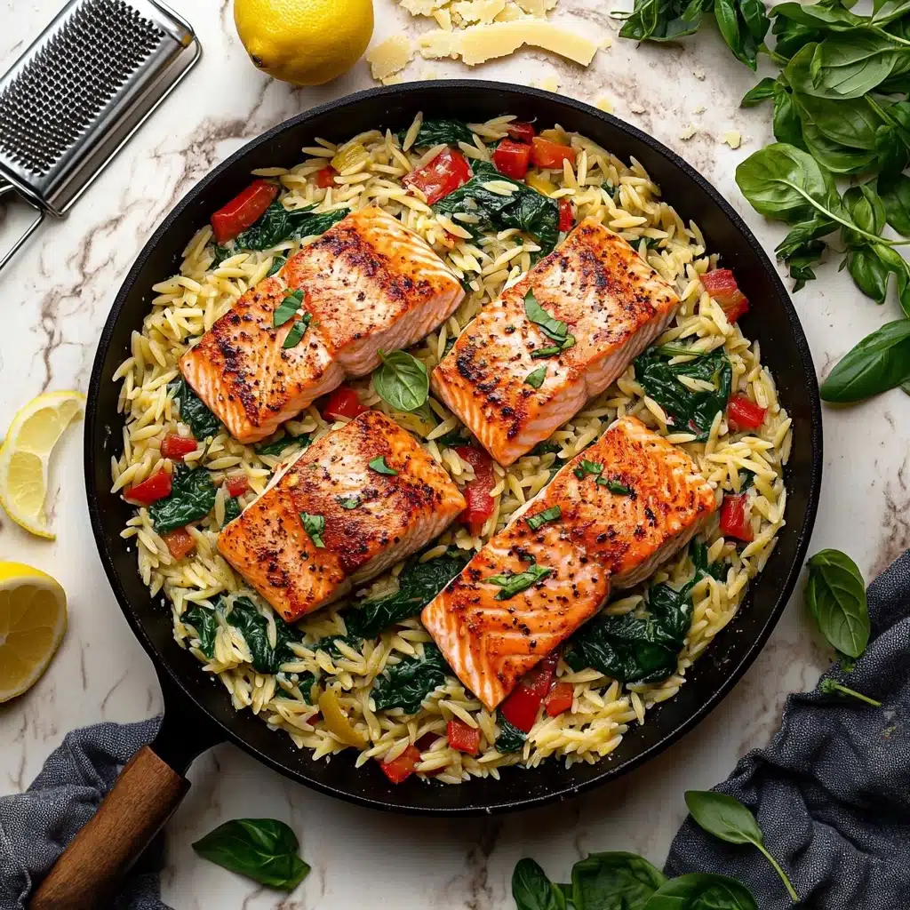 Salmon Orzo Recipe - Recipe Image