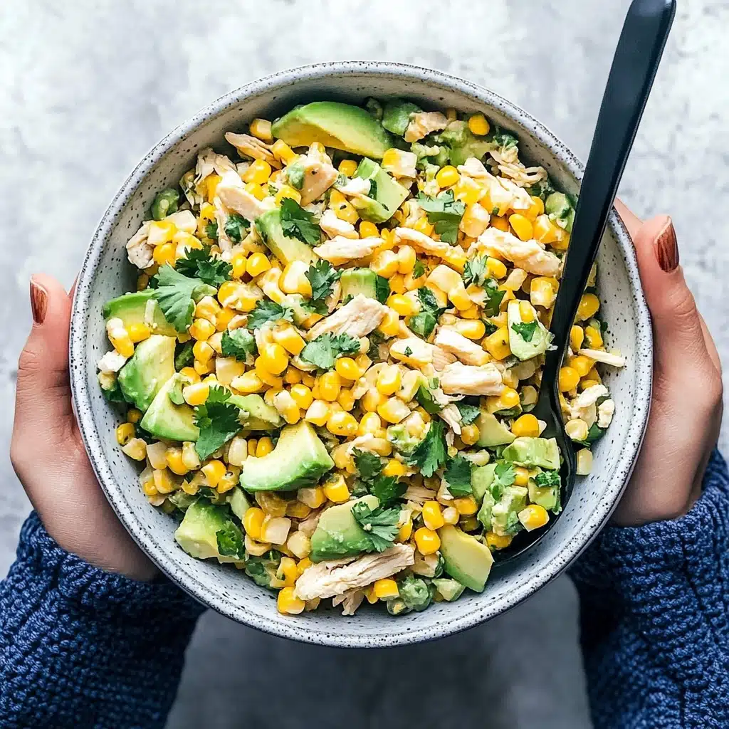 Chicken Avocado Corn Salad Recipe - Recipe Image