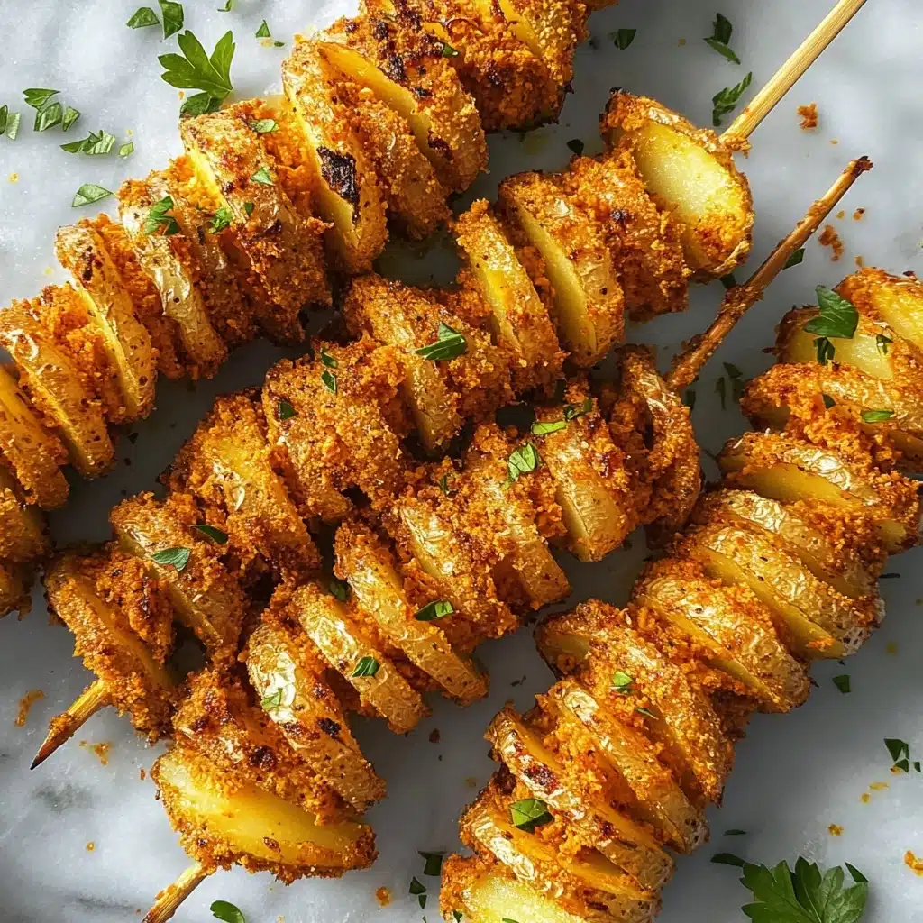 Spiral Potatoes Recipe - Recipe Image