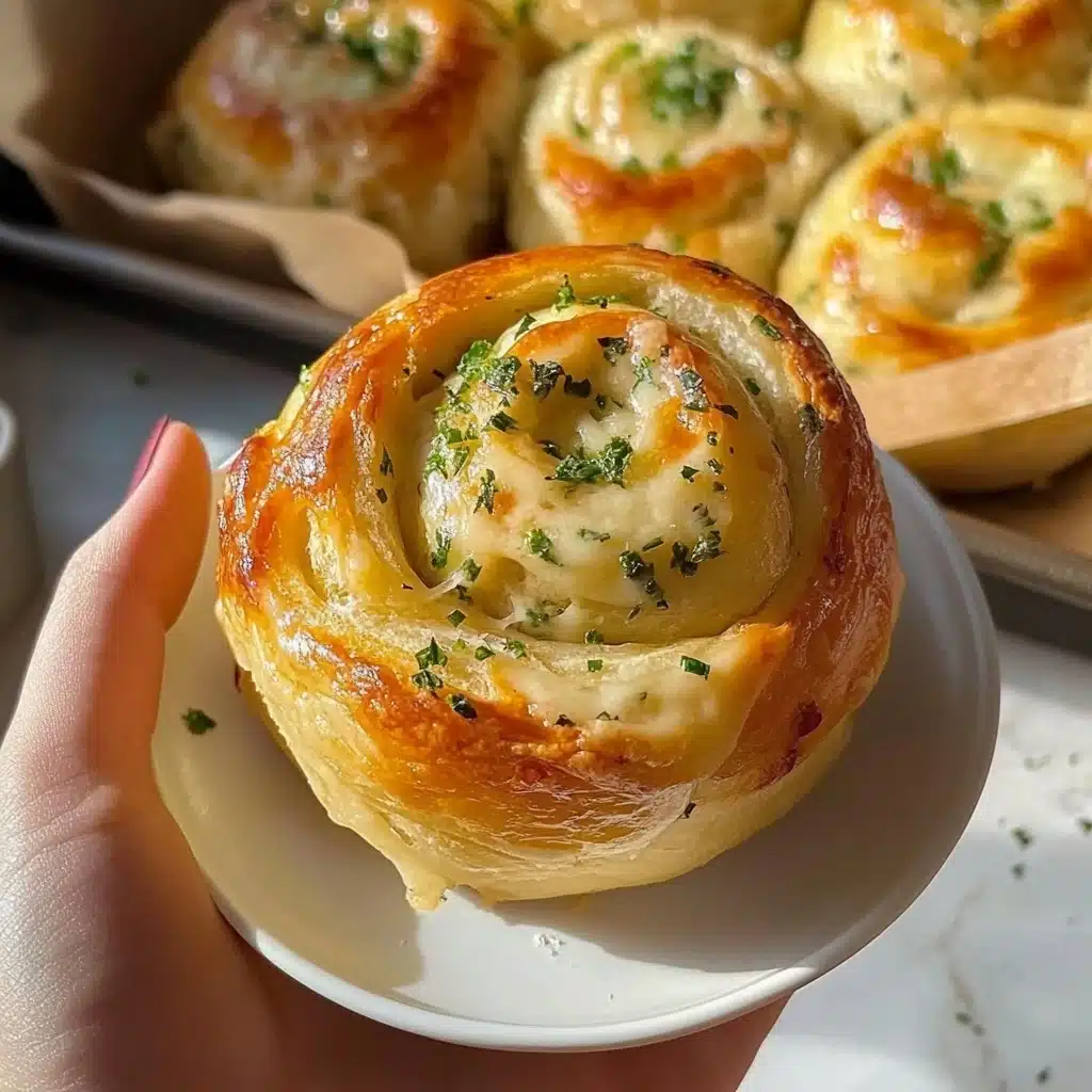 Buttery Cheese Garlic Rolls Recipe - Recipe Image