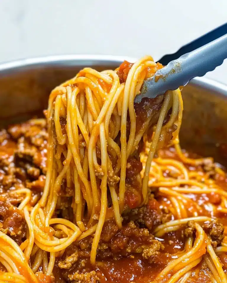 Memphis Barbecue Spaghetti Recipe