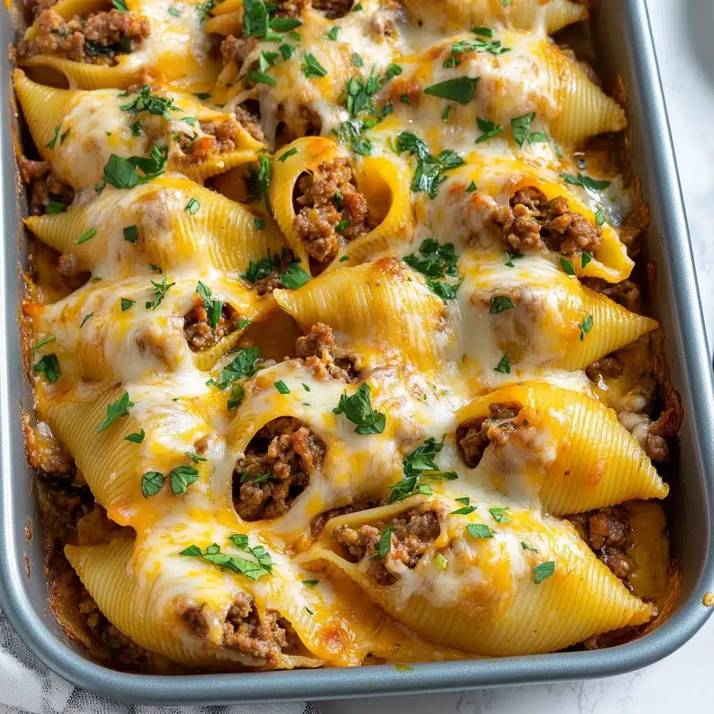 Sloppy Joe Stuffed Shells Recipe - Recipe Image