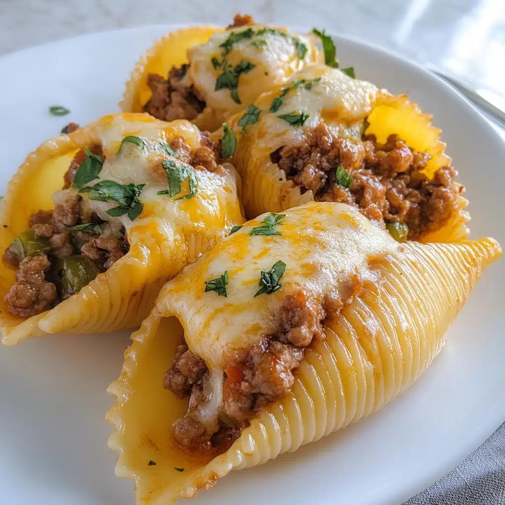 Sloppy Joe Stuffed Shells Recipe - Recipe Image