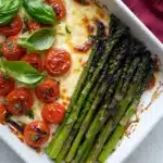 Baked Asparagus Caprese Recipe