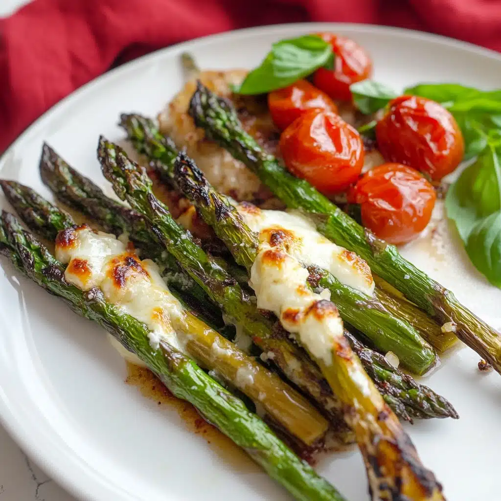 Baked Asparagus Caprese Recipe - Recipe Image