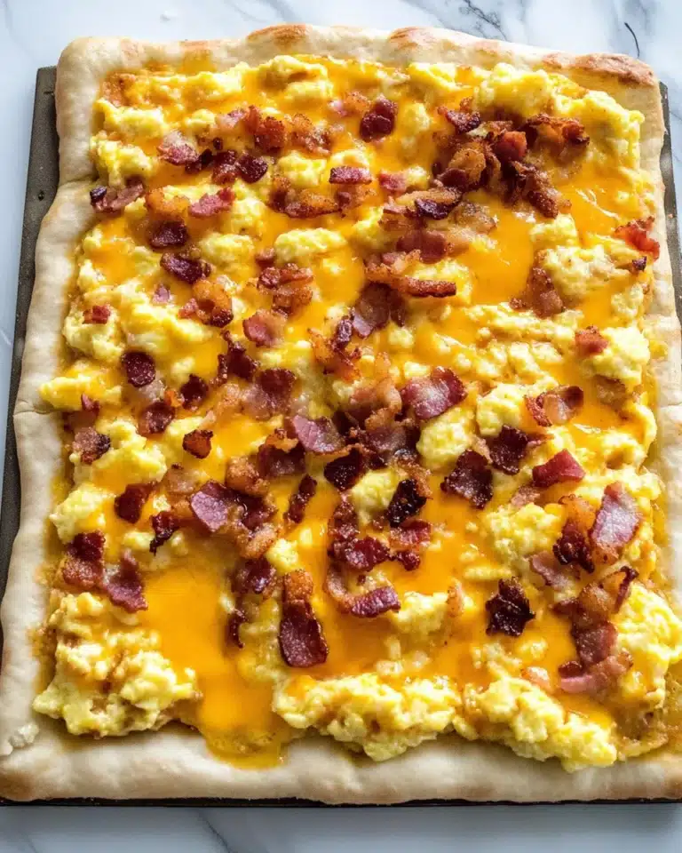 Sheet Pan Breakfast Pizza Recipe
