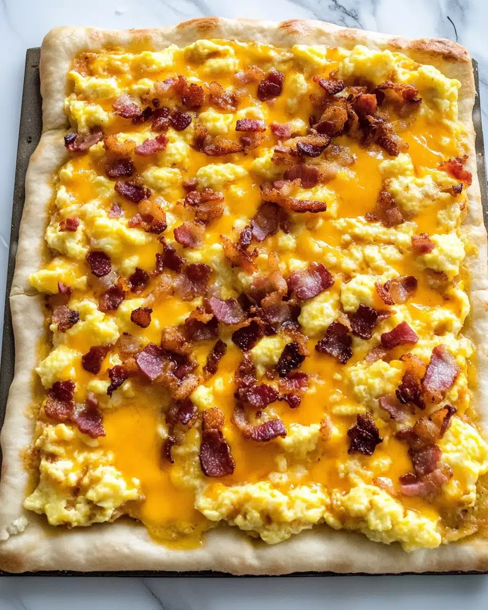 Sheet Pan Breakfast Pizza Recipe