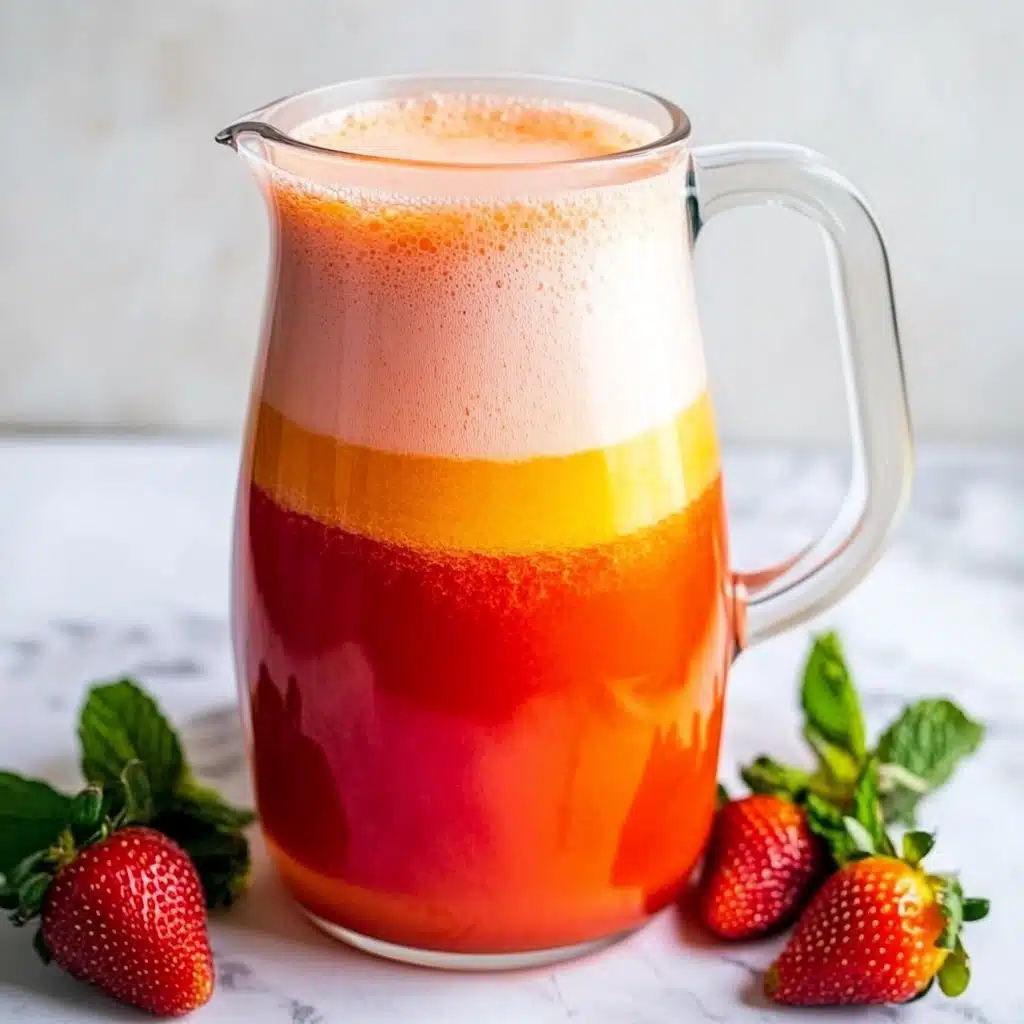 Strawberry Lemonade Recipe (Mocktail or Cocktail) Recipe - Recipe Image