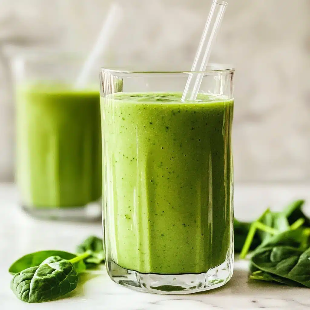 Creamy Green Smoothie Recipe - Recipe Image