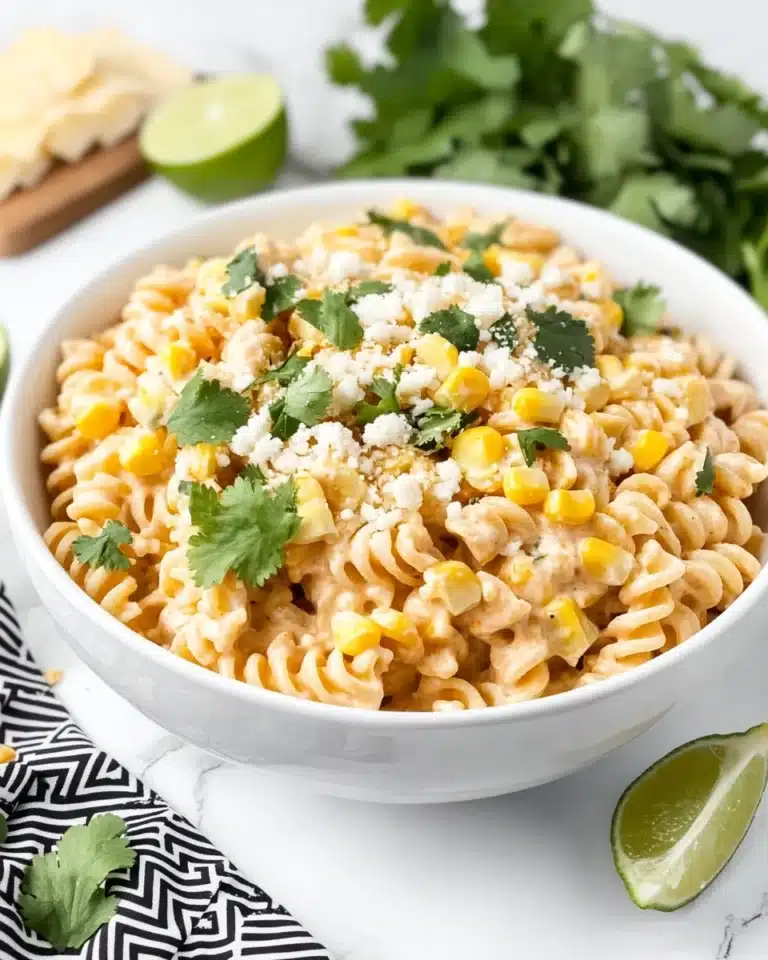 Mexican Street Corn Pasta Salad Recipe
